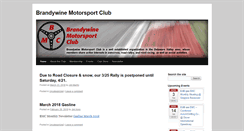 Desktop Screenshot of brandywinemotorsportclub.org